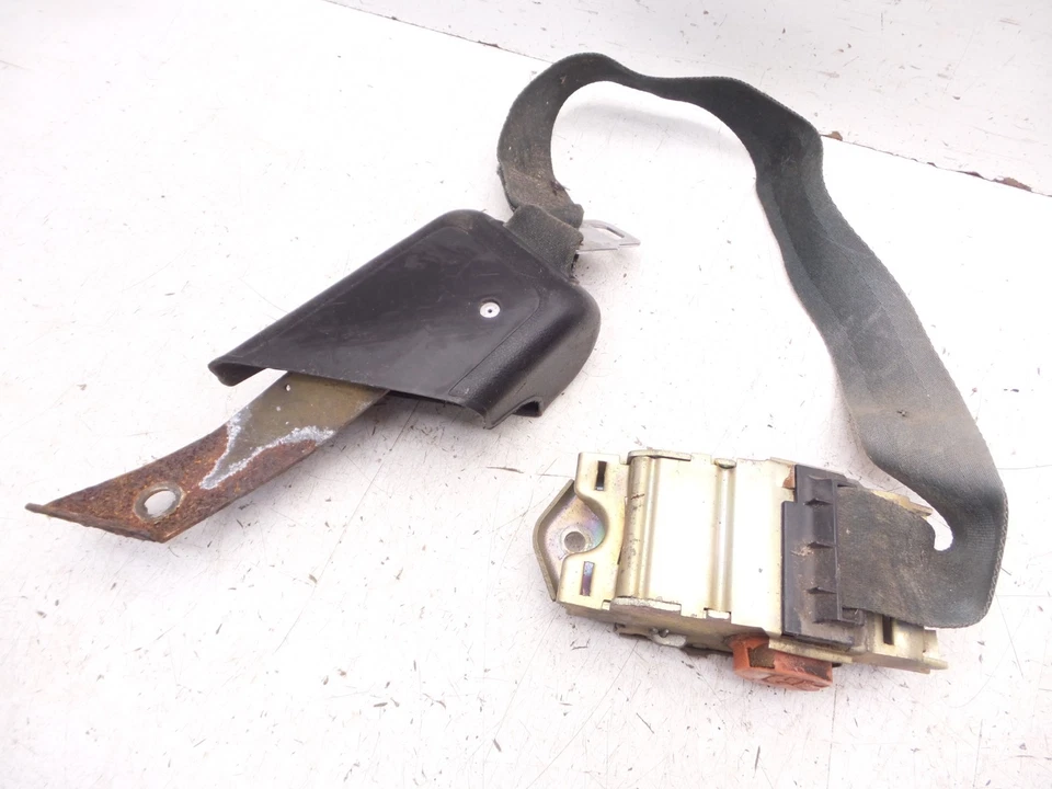 74-81 Camaro Firebird Cinturón de Seguridad Frontal Retractor Cinturones Negro Original Foto 2 de 4