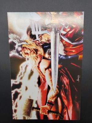 Thor #14 Jay Anacleto Marvel Unknown Comics Exclusive Virgin Variant Sif Cover 