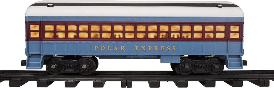 Lionel Polar Express Battery Operated Mini Model Train Set Standard, Multicolor, - Bild 3 von 4