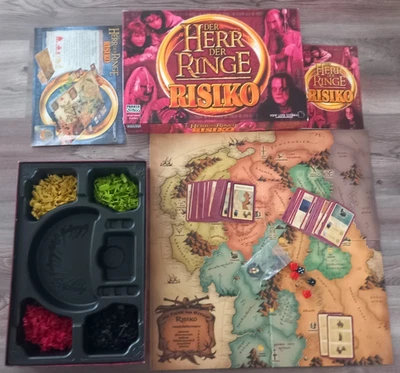 DER HERR DER RINGE RISIKO Brettspiel von PARKER Vollständig gebraucht - Bild 1 von 4