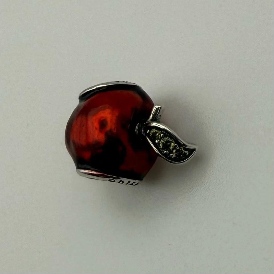 Pandora Disney Snow White Red Apple Charm - rare - Image 4 of 4