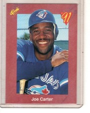 1991 Classic Update Red Travel Edition - Joe Carter #T98