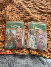 Star Wars Ewoks Cartoon WICKET W WARRICK w  Coin 1985 Kenner MOC Unpunched New