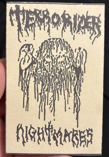 Terrorizer Nightmares Rare Grindcore Thrash Death Metal Demo Cassette Tape