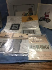 Cross Stitch Patterns Lot Of 7