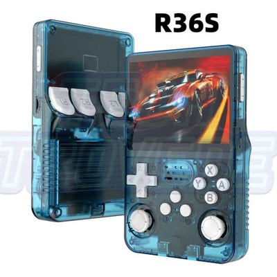 R36S Retro Handheld Game Console Linux 3.5'' IPS 64/128GB Open Source Pocket