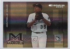 2005 Donruss Mound Marvels Black 62/100 Dontrelle Willis #MM-2 my8
