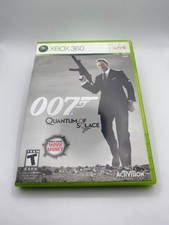 James Bond 007: Quantum of Solace Microsoft Xbox 360, 2008 Disk  Manual in Bo