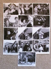 NAKED GUNS 13 ORIGINAL 1956 BW MOVIE STILLS MARA CORDAY; WILLARD PARKER VG-EX