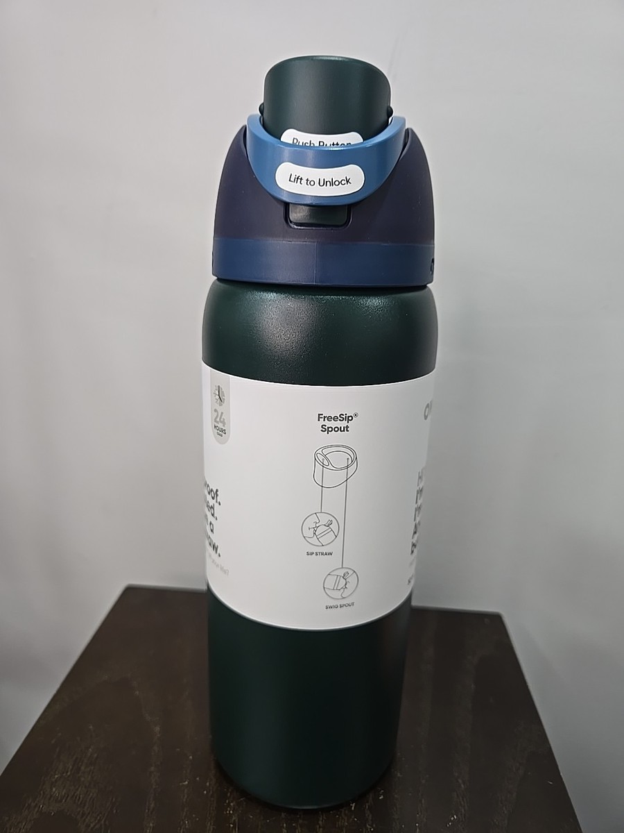 Owala FreeSip Stainless Steel Water Bottle / 32oz / Color: Lost