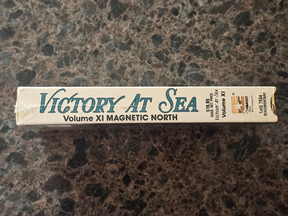 BRAND NEW Victory At Sea Vol 11 Magnetic North (VHS; 1984) Sealed OOP Watermarks - Image 3 of 4