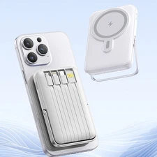 10000mAh Power Bank Magnetic Battery Pack Wireless Charger Portable Fast Charger