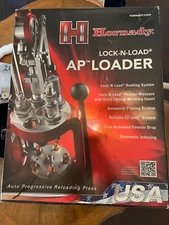 Hornady Lock-N-Load AP Press w/ #8 Shell Plate, Powder Cop Die , and More!!
