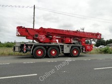 Photo 6x4 Need a Lift? Darsham This mobile crane was seen waiting in a la c2010