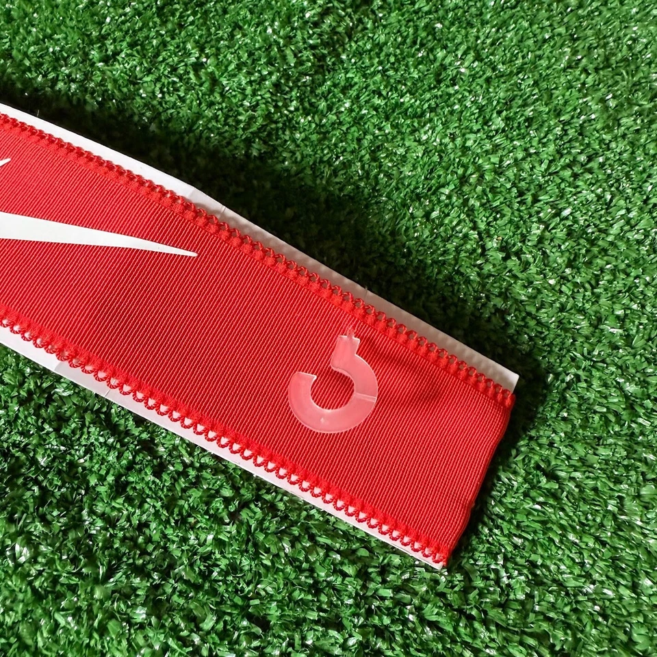 耐克 Swoosh Multi Sport 跑步慢跑瑜伽头带橙色/白色 OS 码全新 — 第 3/4 张图片