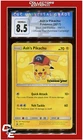 SM Black Star Promo SM111 Ash's Pikachu I Choose You! CGC 8.5