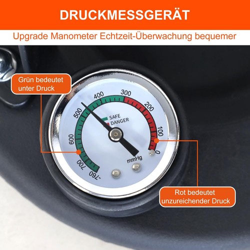 8" 360KG 1/2X Saugheber Vakuumheber Saugnapf Glassauger Fliesen Saug Heber Griff - Bild 17 von 27