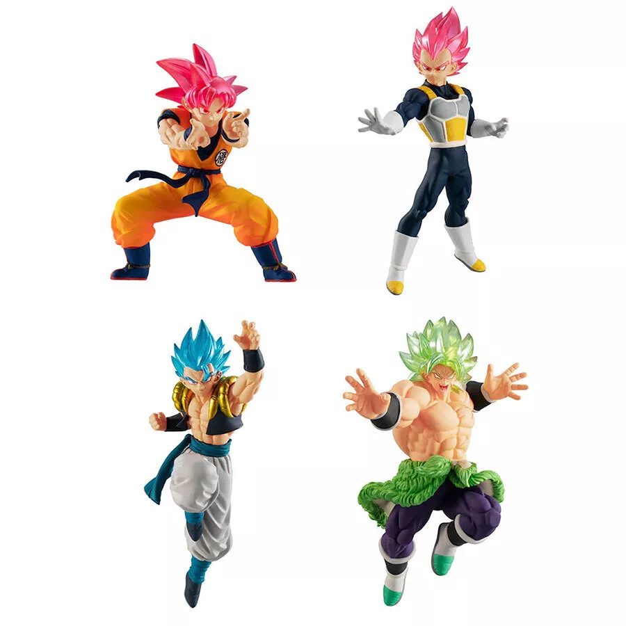 Dragon Ball Super Vs Series 18 Mini Figure Collection Broly Goku Vegeta  Gogeta | Ebay