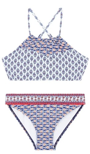 Seafolly Kids Girls Bohoo Hunter Bikini Age 14 - Picture 3 of 5