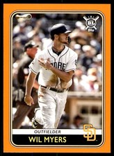 2020 Topps Big League Orange - #124 Wil Myers Padres
