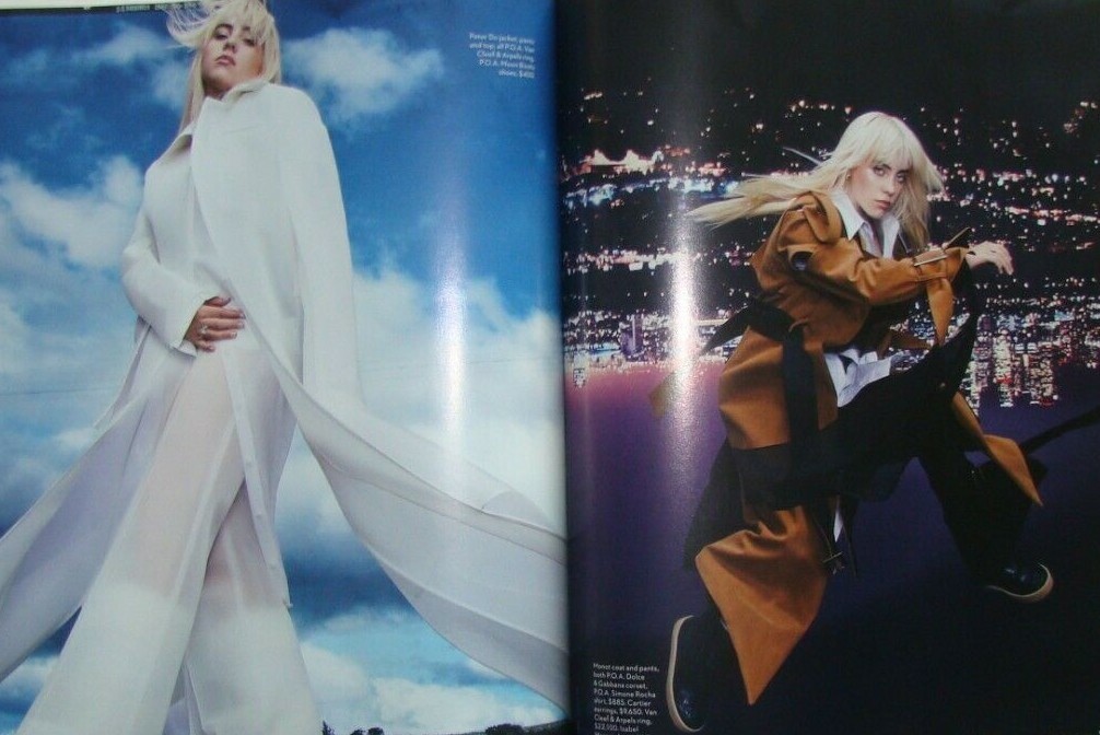 Billie Eilish VOGUE Australia August 2021 + Guardian Weekend July