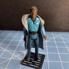 Vintage Star Wars Lando Calrissian 1980 Kenner W/repro Weapon