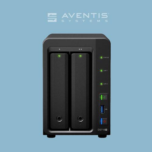 Synology DS718+ & 8GMEM & HDD2T×2(4T) Synology DS718+ & 8GMEM & HDD2T×2(4T) Synology DS718+ 2-Bay