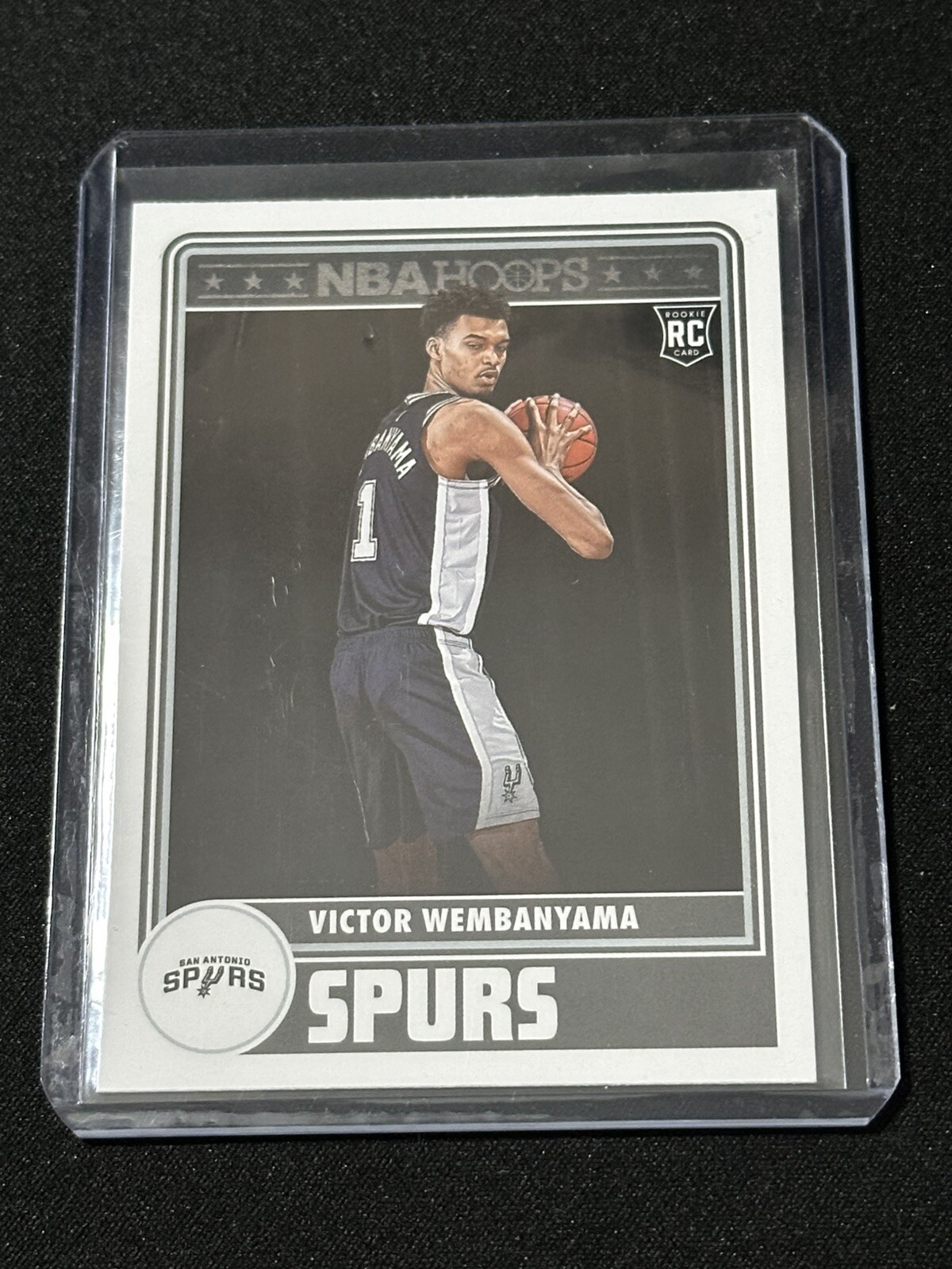 2023-24 Panini NBA Hoops - Hoops Tribute #298 Victor Wembanyama (RC)