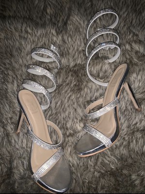 wrap around diamond heels