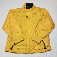 Gap Yellow Nylon Lightweight Windbreaker Jacket Boys Youth XXL NC13