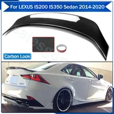 FOR 2014-2020 LEXUS IS200t IS250 IS350 AR STYLE CARBON STYLE TRUNK SPOILER WING