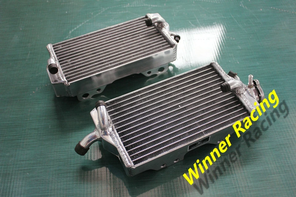 Fit HONDA CR125R 2002 2003 铝辐射器和硅胶软管 蓝色 — 第 3/4 张图片