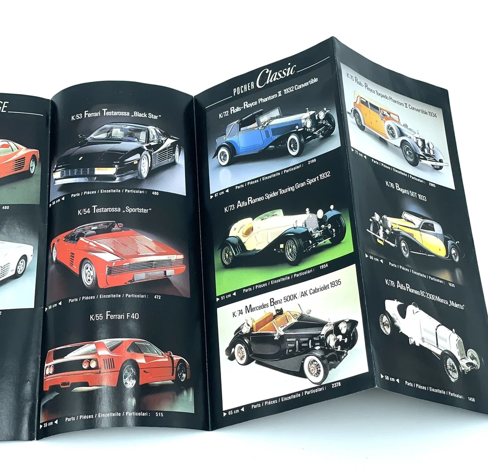 1::8 Scala  old Catalogo Automodelli POCHER Torino #AA - Immagine 2 di 2