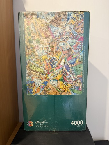 Puzzle Heye 4000 Pièce Upside Down Oscar M Barrentios Neuf Sous Blister - Foto 4 di 5
