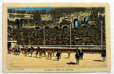 AK - STIERKAMPF, FRANKREICH, Le paseo ou defile des quadrilles, (MAL16-10)