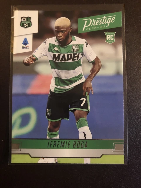 2019-20 Panini Chronicles Prestige 298 Jeremie Boga RC Rookie US Sassuolo Calcio