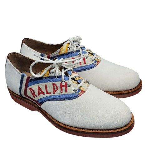 Sz 9 D Polo Ralph Lauren Rhett Saddle 