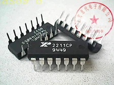 2pcs XR2211CP 2211CP FSK DEMODULATOR IC EXAR DIP-14 