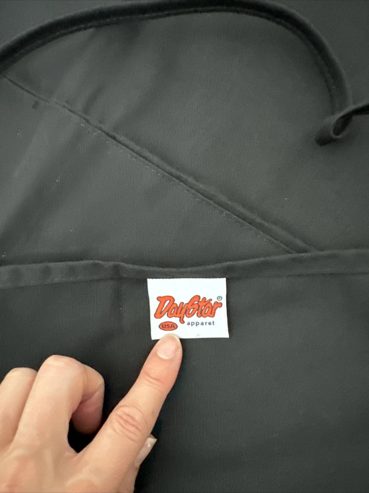 Daystar 3/4  bistro apron center divided pocket & 2 Pen Pockets Made USA - Image 3 of 4