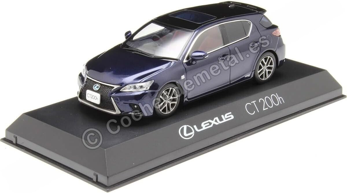 Kyosho Original 1/43 Lexus CT 200h F Sport Car Model Black