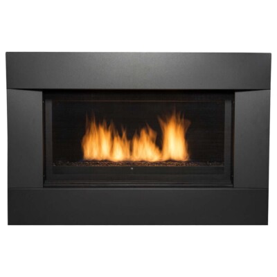 Sierra Flame Newcomb - 36'' Deluxe Linear Fireplace, NEWCOMB-36-DELUXE-LP