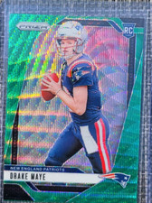  2024 Drake Maye #329 Neon Green Pulsar Prizm (RC) 🔥