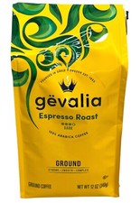 Gevalia Espresso Roast Ground Coffee 12 oz
