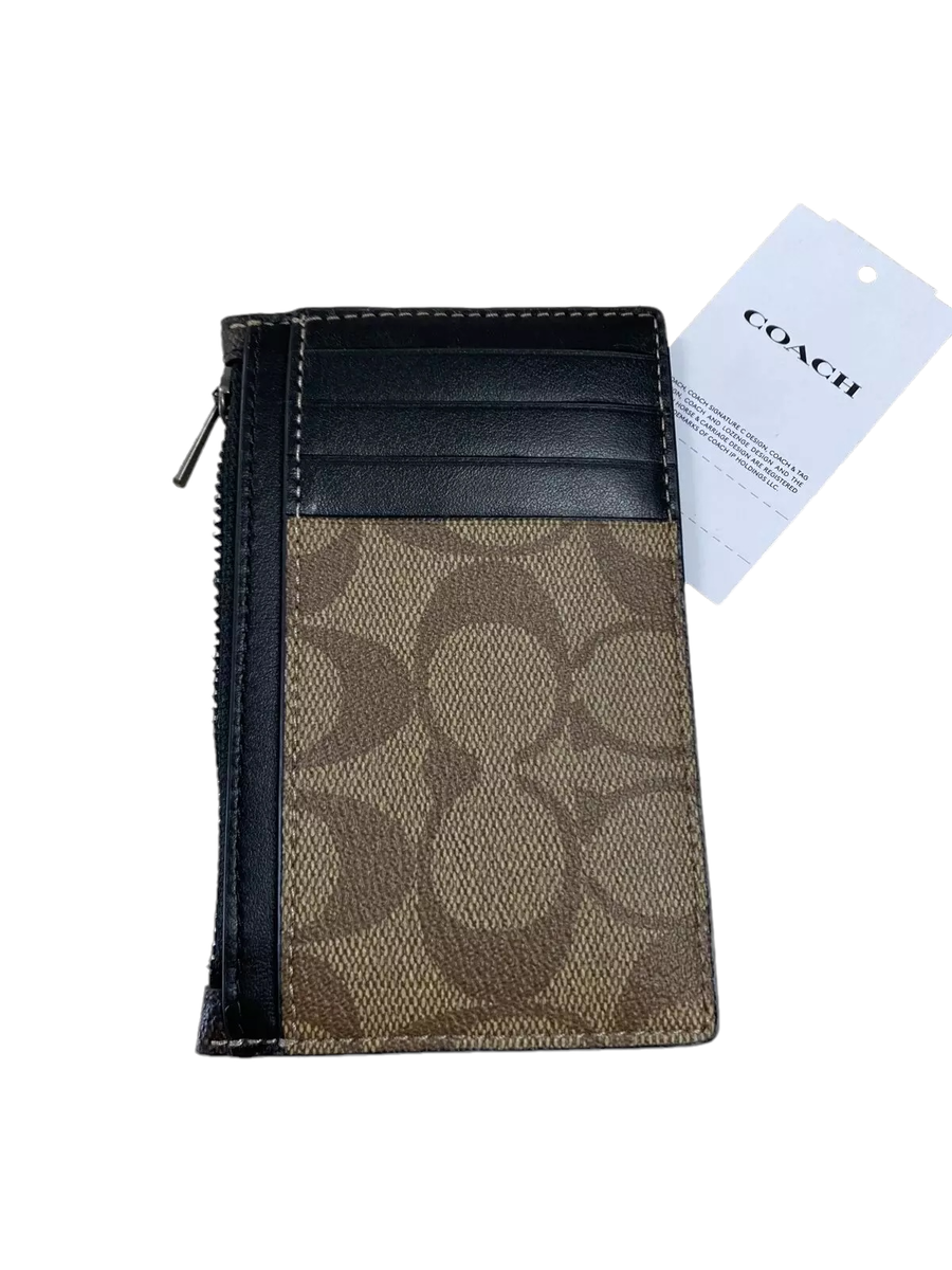 COACH* コンパクトな ハットン COMPLIMENTARY CARD CASE 3色 COACH* コンパクトな ハットン COMPLIMENTARY CARD CASE 3色