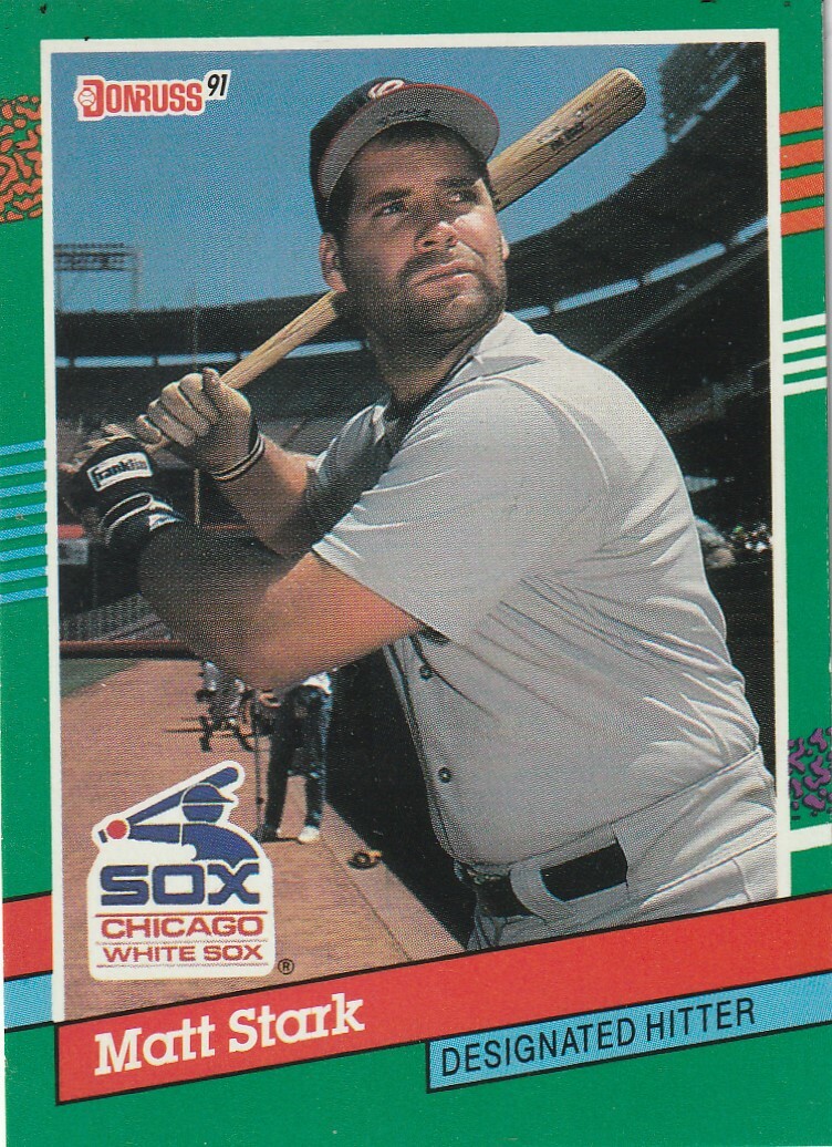 FREE SHIPPING-MINT-1991 Donruss #747 Matt Stark WHITE SOX PLUS BONUS CARDS