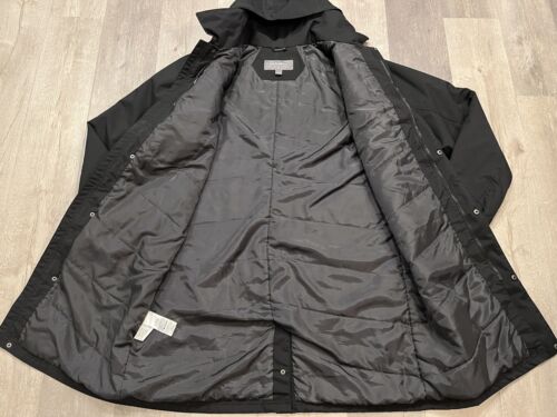 Eddie Bauer WeatherEdge Men’s Black Insulated Rain Parka Jacket - XLT - Picture 2 of 7