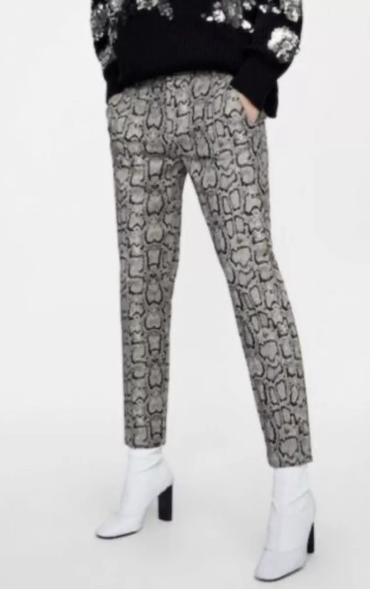 Zara snake cheap leggings