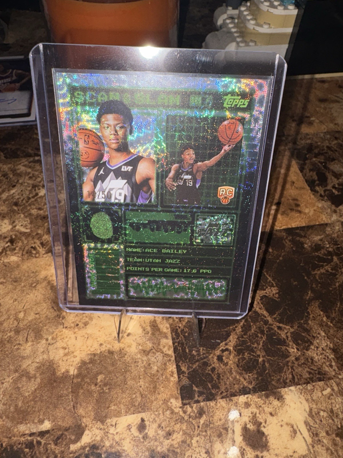 2025-26 Topps #SS-30 Ace Bailey Scan and Slam Target Exclusive FLASH DROP 14/50
