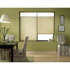 First Rate Blinds Ivory Beige 57-57.5-inch Cordless Top Down Ivory 57W x 70H