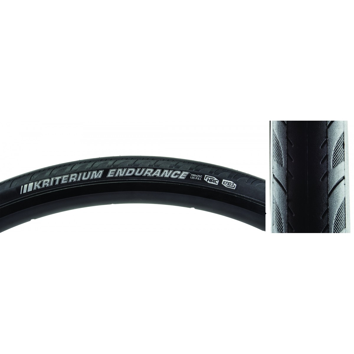 Kenda Kriterium Enduro Sport 700x25 Road Tire with Puncture Protection -